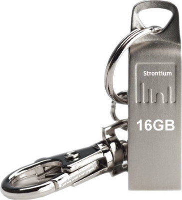 

Strontium Ammo USB Flash Drive 16 GB Pen Drive(Silver)