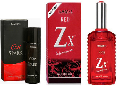

RAMSONS RED ZX PERFUME 100 ML+ SPARK PERFUME 40 ML Eau de Parfum - 100 ml(For Men & Women)