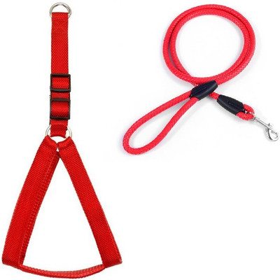 

Furious3D Dog Harness & Leash(, RED