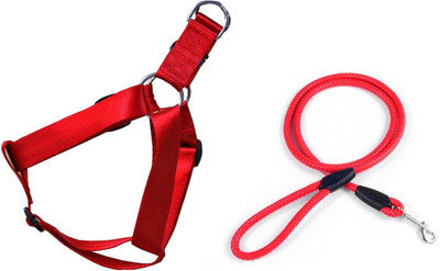 

Furious3D Dog Harness & Leash(, RED