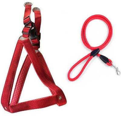 

Furious3D Dog Harness & Leash(, RED