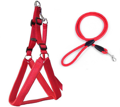 

Furious3D Dog Harness & Leash(, RED