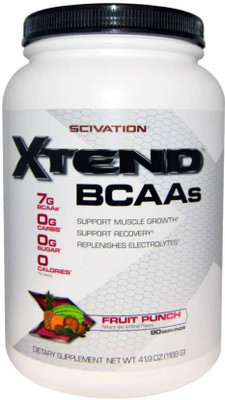 

Scivation Xtend BCAAs BCAA(1188 g, Fruit Punch)