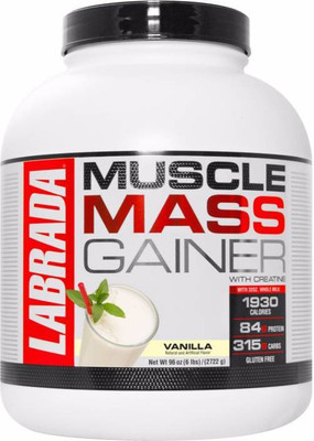 

Labrada Muscle Weight Gainers/Mass Gainers(2722 g, Vanilla)