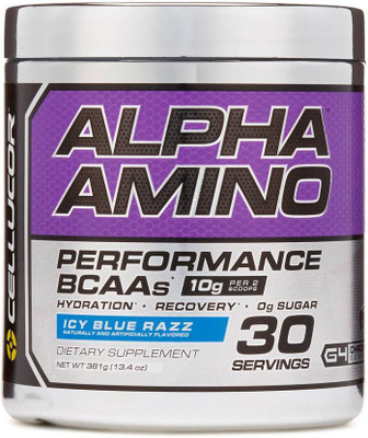 

Cellucor Alpha Amino BCAA(381 g, Icy Blue Razz)
