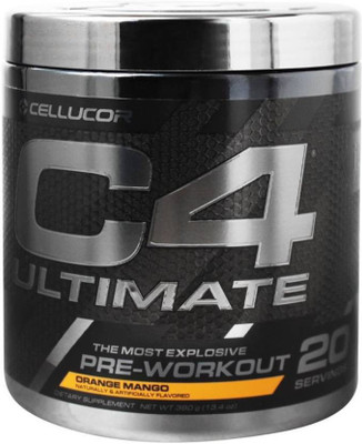 

Cellucor C4 Ultimate Nutrition Drink(380 g, Orange Mango Flavored)