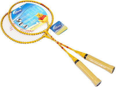 

Disney winnie the Pooh Rackets Yellow Strung Badminton Racquet(G3 - 3.5 Inches, 0.40 g)