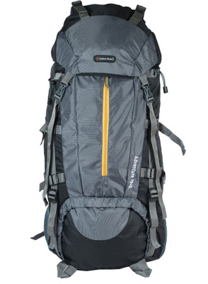 

Indian Riders Front Open Model Hiking Trekking Camping Rucksack Bags-75L-Grey & Black-(IRRB-010) Rucksack - 75 L(Grey)