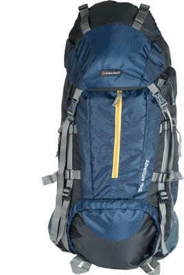 

Indian Riders Front Open Model Hiking Trekking Camping Rucksack Bags-75L-Navy Blue & Black-(IRRB-009) Rucksack - 75 L(Blue)