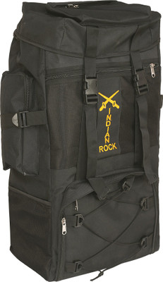 

Kouzi Best quality 70ltr. splidTracking Bag Travelling Bag Hiking Backpack - BLACK Rucksack - 70(Black)