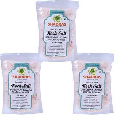 

SHADRAS Rock Salt Crystals Rock Salt(1 kg, Pack of 3)