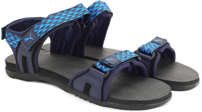 

Puma Men Puma Black-Peacoat-Electric Blue Lemonade Sports Sandals