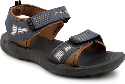 

Fuel Men Blue Brown Sports Sandals