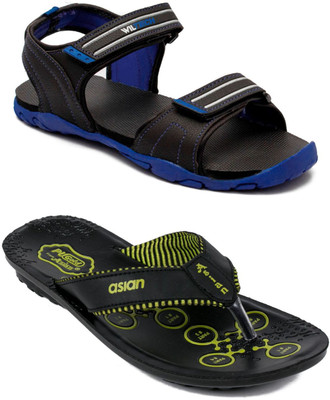 

Asian Men Multicolor Sports Sandals