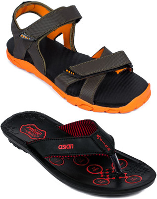 

Asian Men Multicolor Sports Sandals