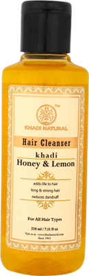 Khadi Natural Honey & Lemon Juice Shampoo(210 ml)