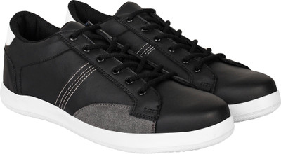 

Aero Synthetic Leather Sneakers For Men(Multicolor, Black