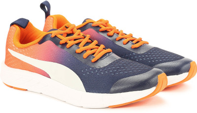 

Puma Radiance IDP Running Shoes For Men(Multicolor, Gray violet-peacoat-vibrant orange