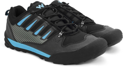 

Wildcraft Truz Hiking & Trekking Shoes For Men(Black, Blue, Blk_blu
