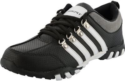

COKPIT Running Shoes Walking Shoes For Men(Black, Black & grey