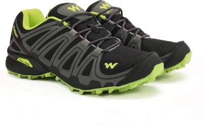 

Wildcraft Wilcox Hiking & Trekking Shoe For Men(Black, Grey, Blk_lime