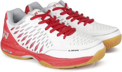 

Yonex B SHOES COURTACE MATRIX Badminton Shoes For Men(Red, White, White red