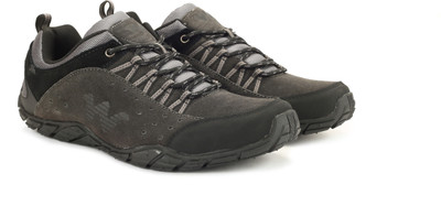 

Wildcraft Twister Hiking & Trekking Shoes For Men(Black, Grey
