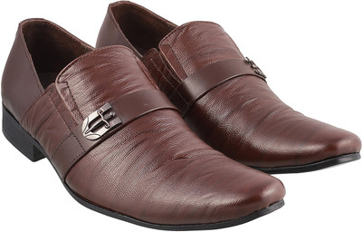 

Metro Trendy Slip On For Men(Brown, 12;brown