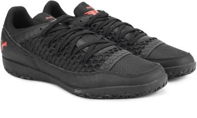 

Puma 365 NF CT Football Shoes For Men(Black, Puma black-flame scarlet