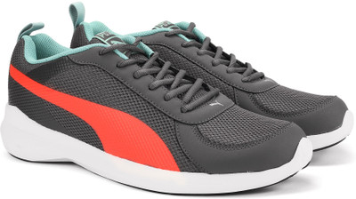 

Puma Zenith IDP IDP Running Shoe For Men(Grey, Asphalt-red blast-aquifer