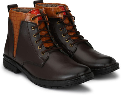 

Alex Martin Boots For Men(Brown, Tan