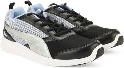 

Puma Fettle Mesh IDP Running Shoes For Men(Black, Grey, Puma black-infinity-puma silver