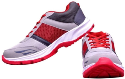 

CRV Vivo Running Shoes For Men(Red, Grey