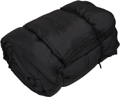 

New Era sleeping bag for camping HOMESTEDE sleeping bag for adults Sleeping Bag(Black, Sleeping bag for adults camping color|black colour
