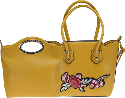 

Khadim's Women Yellow PU Sling Bag