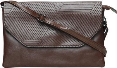 

Shopharp Women Casual Brown Polyester Sling Bag