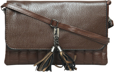 

Shopharp Women Casual Brown Polyester Shoulder Bag