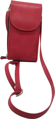 

Essart Men & Women Casual Maroon PU Sling Bag