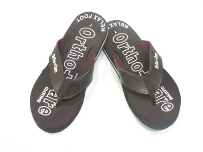 

Glotime Flip Flops, Brown