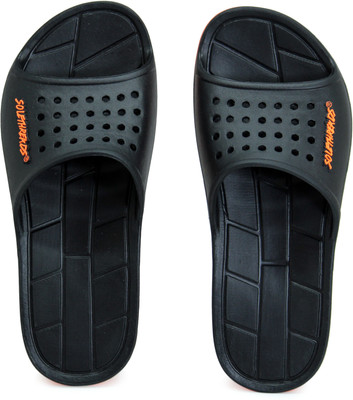 

Sole Threads APOLLO Slides, Black-orange
