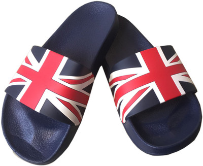

spade club Slides, Blue