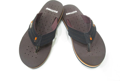 

Glotime Slippers, Brown-black
