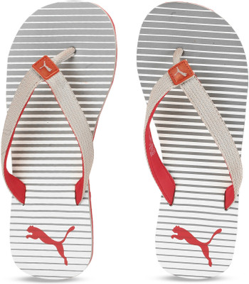 

Puma Current Flip IDP Flip Flops, Quarry-puma white-flame scarlet