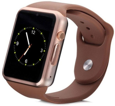 

Junaldo Touch screen Smart Watch A1 Smartwatch(Red Strap Free Size)