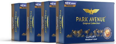 

Park Avenue Avenue Luxury Soap For men (3+1)(375 g, Pack of 3)