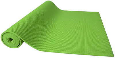 Zainmark Yoga Mat for Gym workout and flooring exercise Anti Slip Green 6 mm Yoga Mat