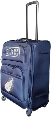 

Traworld 20 Inch 4 Wheel Expandable Expandable Cabin Luggage - 20 inch(Blue)