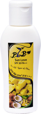 

PLP Herbal Sun Love SPF 30 Sun Protection Lotion Sunscreen Lotion - SPF 30 PA++(50 g)
