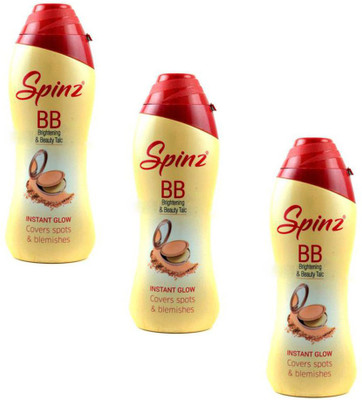

Spinz Brightening & Beauty (Pack of 3 )Face Talc(120 g)