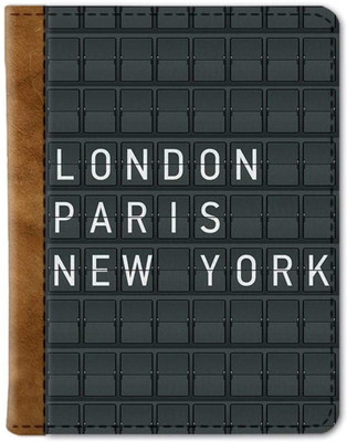 QRIOH Wishlist Passport Holder Wallet(Multicolor)
